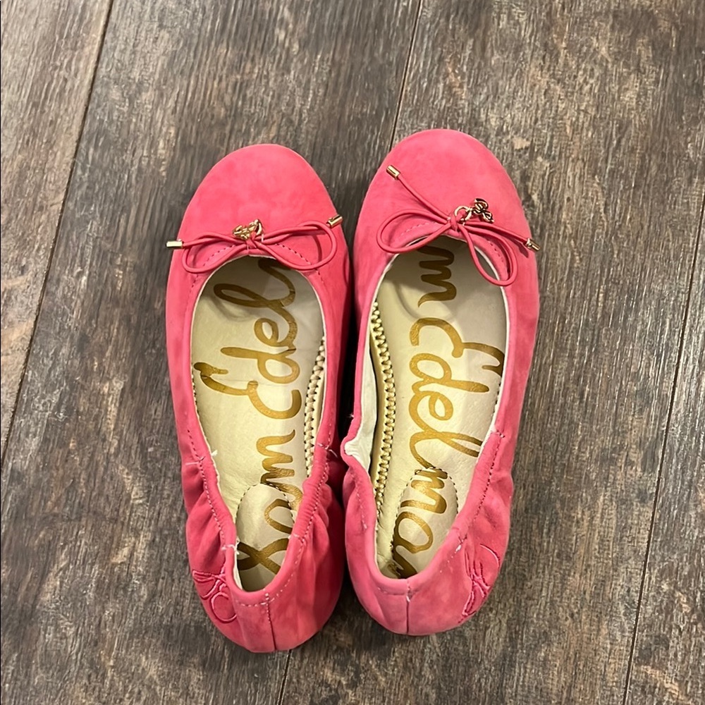 Sam Edelman Pink Suede Ballet Flats - Picture 8 of 8